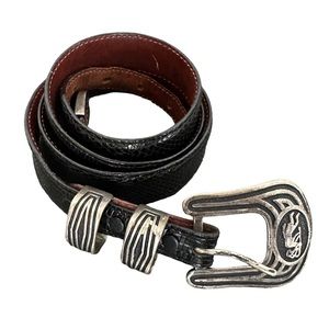 James Rogers (JR) Silversmiths USA Sterling Silver KokoPelli Buckle Size 40‎